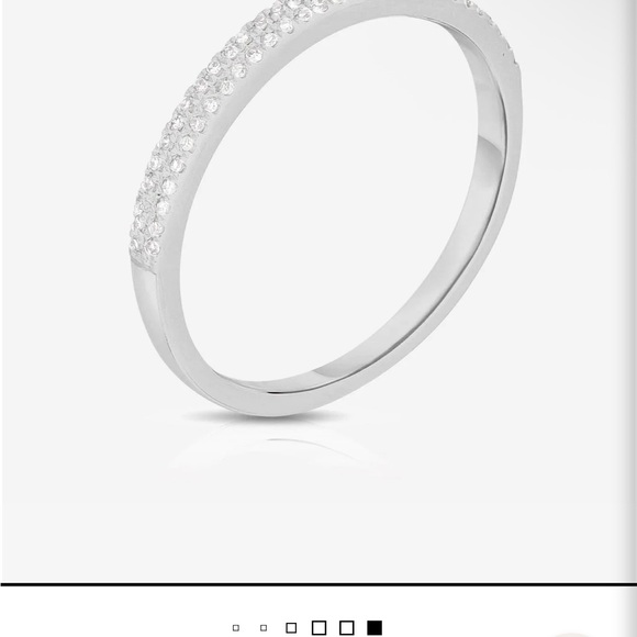 Ring Concierge Double Row Stackable Ring - Picture 4 of 7